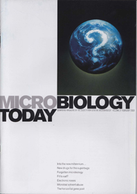 Cover of Microbiology Today, issue of February 2000