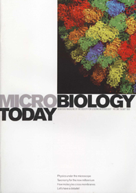 Cover of Microbiology Today, issue of May 1999