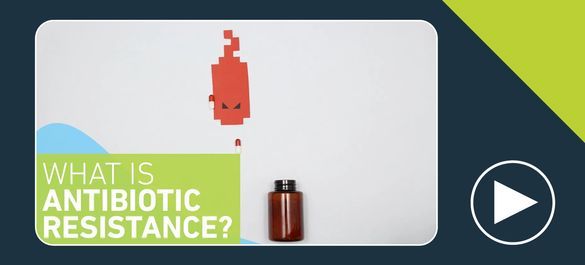 Thumbnail of a video on what antibiotic resistance is